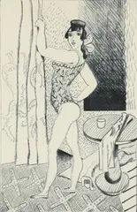 Walt Kuhn, Mirabell, c.1925, lithograph