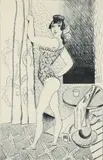 Walt Kuhn, Mirabell, c.1925, lithograph