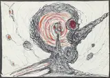 Timeline 3 by George A. Lipchak, 2006, pen and ink and gouache, offered May 2026