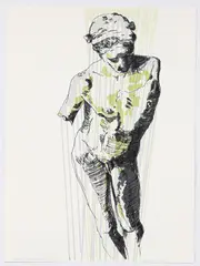 Michael Loderstedt, Apollo (Ascendant), 2016, color, screenprint on Rives BFK paper