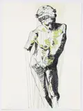 Michael Loderstedt, Apollo (Ascendant), 2016, color, screenprint on Rives BFK paper