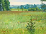 Lakeview by David S. Lupes, 1996, oil on canvas, offered May 2026