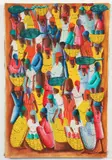Working Women by Alfred J. Michel, acrylic on canvas, offered May 2026