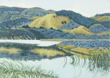 Gordon Mortensen, Foothills, 1978, color reduction