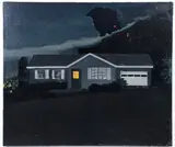 James P. Nelson, (American, born 1949), House Near Norad, 1986, oil on canvas over wood