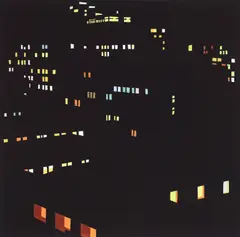 Richard Pasquarelli, Cleveland, 2017, aquatint hand-colored etching with watercolor on Rives BFK paper