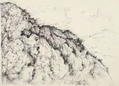 Anna Ticho, Israeli Landscape, 1975, lithograph on paper