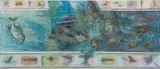 Barbara Wasserman, Fisher Series #9, 1986, watercolor, pastel and mixed media on paper
