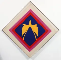 Jack Youngerman, Images II, 1974, serigraph printed in colors