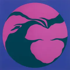 Jack Youngerman, Images VI, 1974, serigraph printed in colors