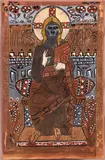 Untitled by Houston Gorilla Girls, 1988, gouache on paper gorilla in majesty, offered Apr 2026