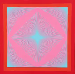 Richard Anuszkiewicz, Untitled, 1965, acrylic on board