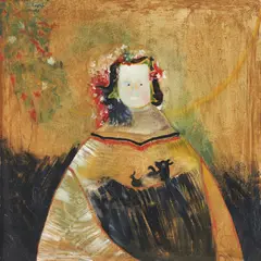 Jorge Castillo, (Spanish/Argentine, 1933 -2020), La Senora del Perro, 1961, oil on canvas