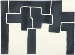 Eduardo Chillida, Pittsburgh I, 1979, etching with aquatint on Japon colle with a Rives BFK wove support, pencil