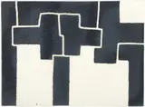 Eduardo Chillida, Pittsburgh I, 1979, etching with aquatint on Japon colle with a Rives BFK wove support, pencil