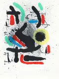 Untitled Abstract from the Liberte des Libertes portfolio, 1971, color by Joan Miró, lithograph, offered Apr 2026