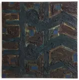Jay Milder, Cityscape II, 1988, mixed media on board