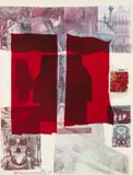 Robert Rauschenberg, Why You Can't Tell #2-from Suite of Nine Prints, 1979, screenprint with collage elements on wove paper