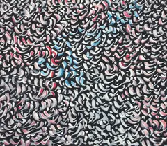 Mark Tobey, The Grand Parade, from the Homage to Tobey portfolio, 1974, lithograph on paper