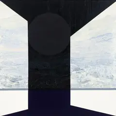 James Twitty, Markah II, acrylic on canvas