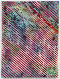Jane Haskell, Abstract #18, 2003, mixed media with acrylic and tape on canvas