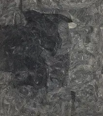 Focus 2 by Joann Maier, 1965, engraving on paper, offered Apr 2026