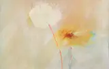 Cecelia Lieberman, Robbins (American/Western PA, 1914-1988), Untitled Abstraction [Summer Flowers], c.1970s, oil on canvas