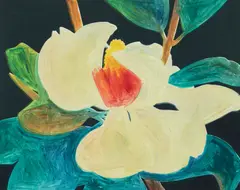 Gary Bukovnik, Water Lily, 1997, color monoprint, 16.5 x 21 inches, pencil