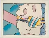Peter Max, Splendid Zero Horizontal, 1970, lithograph printed in colors