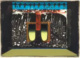George Nama, Ballet Series #4, 1973, color, serigraph