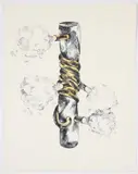 George Nama, Energy Series, 1973, lithograph printed in colors