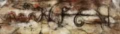 Untitled by Mark Perlman, circa 1988, mixed media on unstretched canvas or heavy paper, offered Mar 2026