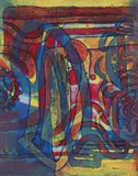 Beyond the Gates, color by Sadie Shapiro, etching, offered Mar 2026
