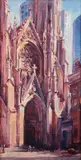 Edifica by Jill Soukup, 2006, oil on board, offered Mar 2026