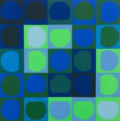 Zephir by Victor Vasarely, 1966, serigraph printed in colors, offered Mar 2026