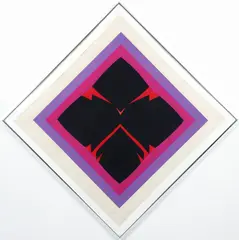 Images I by Jack Youngerman, 1974, serigraph printed in colors, offered Mar 2026