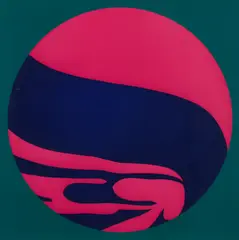 Images VI by Jack Youngerman, 1974, serigraph printed in colors, offered Mar 2026