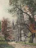 Vienna City Hall by Joseph Eidenberger, etching and aquatint in colors, offered Mar 2026