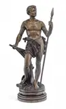 Untitled by Ernest Rancoulet, Bronze Sculpture "Le Travail", offered Sep 2024