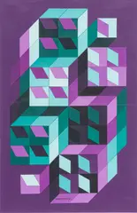 Untitled by Victor Vasarely, Collage on Paper, offered Sep 2024