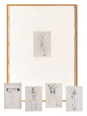 Untitled by Jim Dine, 1972, Drypoint Etchings on Paper, offered Sep 2024