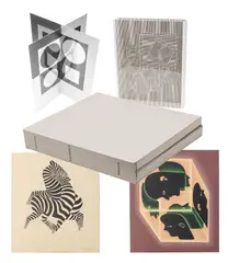 Untitled by Victor Vasarely, Mixed Media Portfolio 1969, "René Descartes, Le Discours De La Méthode", offered Sep 2024