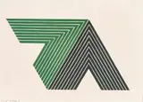 Untitled by Frank Stella, Lithograph in Colors on Lowell Wove Paper, 1968, "IFAFA II, from V-Series", offered Sep 2024
