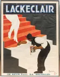 Leonetto Cappiello, Untitled, Lithograph in Colors on Paper, 1929, "Lackeclair"