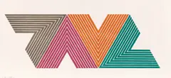 Untitled by Frank Stella, Lithograph in Colors on Lowell Wove Paper, 1968, "Empress of India II, from V-Series", offered Sep 2024
