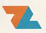 Untitled by Frank Stella, Lithograph in Colors on Lowell Wove Paper, 1968, "ITATA, from V-Series", offered Sep 2024
