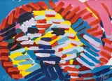 Untitled by Karel Appel, Lithograph in Colors on Wove Paper, 1979, "Once I Was the Sun", offered Sep 2024