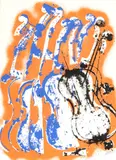 Arman, Untitled, Screenprint in Colors on Paper, 1979, "Parade"