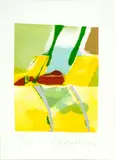 John Chamberlain, Untitled, Screenprint in Colors on Wove Paper, "Flashback #1"