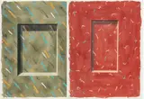 Robert Schefman, Untitled, Watercolor And Pastel on Wove Paper, 1981, "Untitled Abstracts", Group of Two